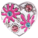 Hippie Heart Fuschia