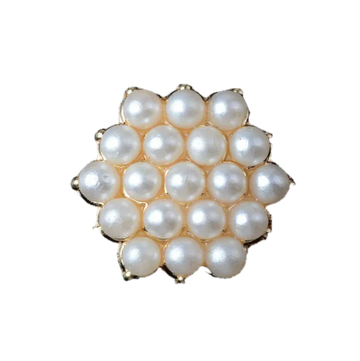 Pearl Cluster Gold Petite