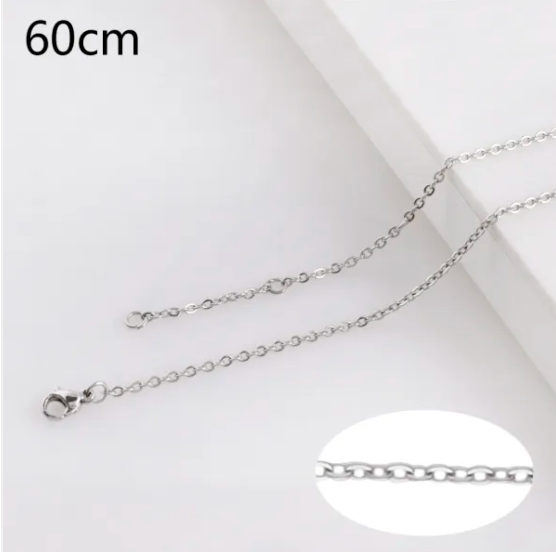 Cable Chain - Stainless Steel 24"