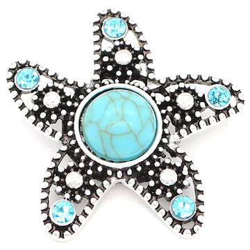 Cyan Sea Star