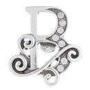 B Letter Filigree Scroll