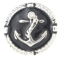 Black Enamel Anchor