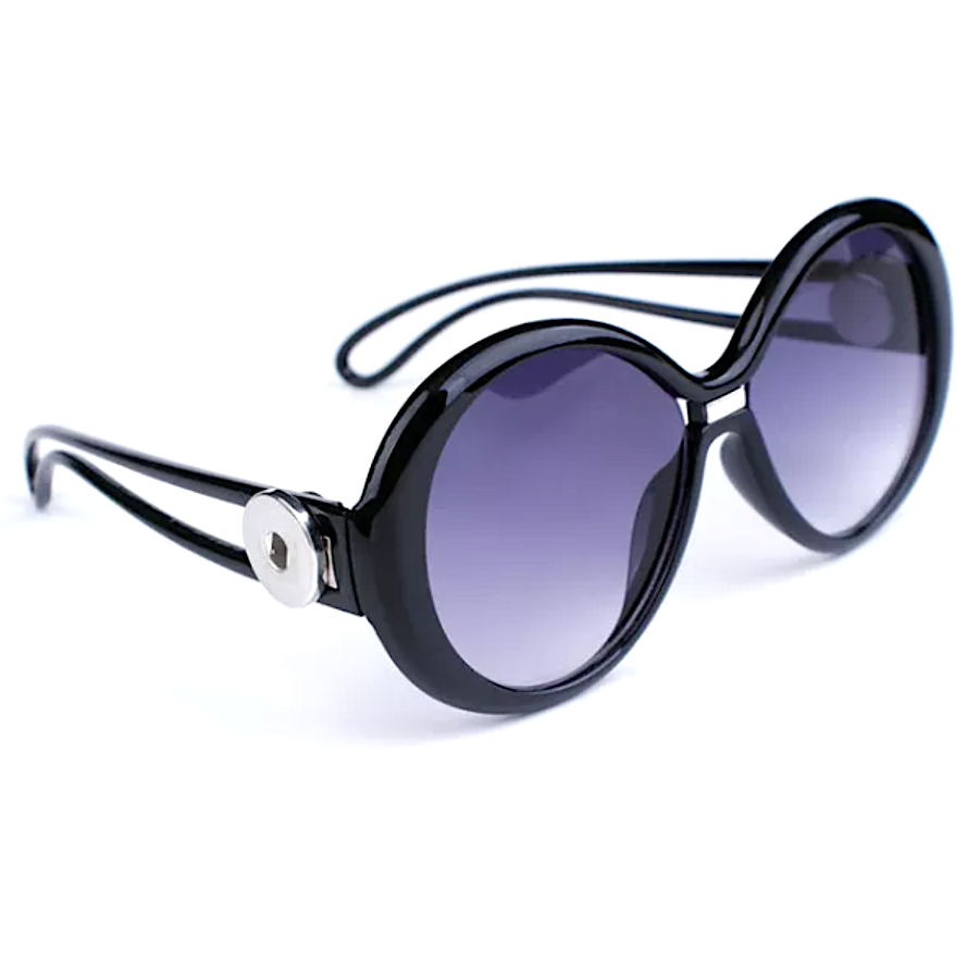 Black Round Sunglasses