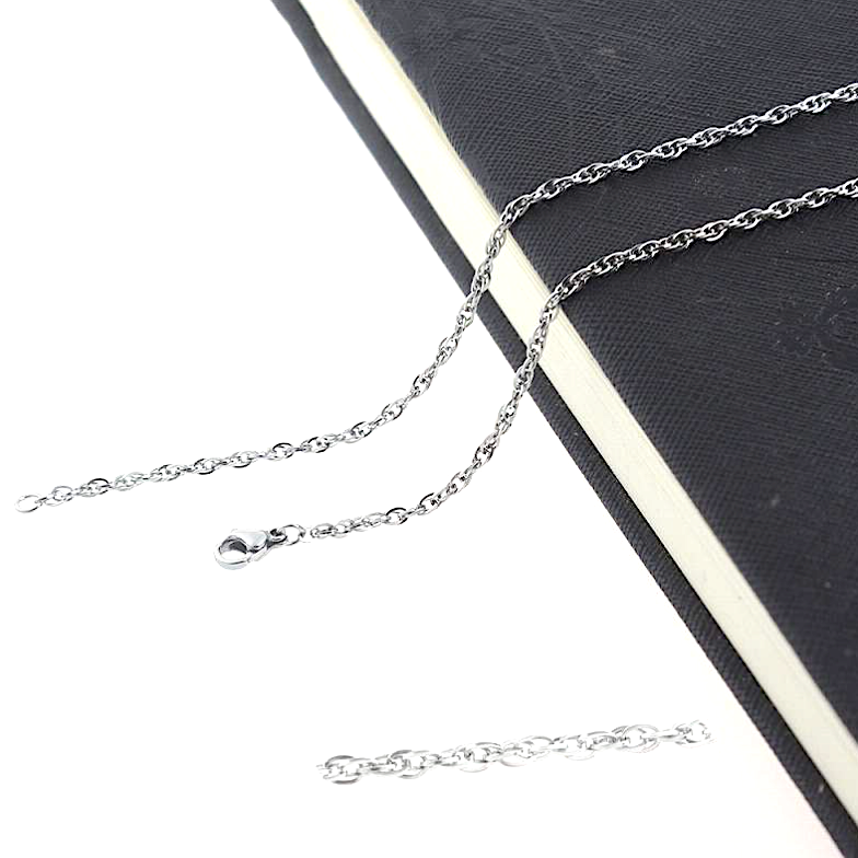 Braided Cable - Stainless Steel 31"
