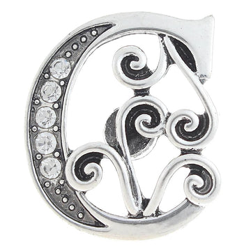 C Letter Filigree Scroll