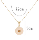 Chanel Ball Chain Pendant Gold