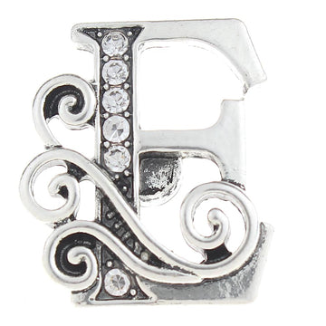 E Letter Filigree Scroll