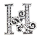 H Letter Filigree Scroll