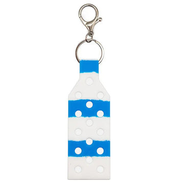 Blue-White SNAPBITS KeyChain