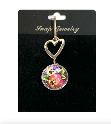 Zipper Pull - Hearts