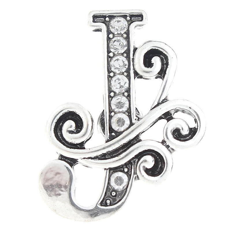 J Letter Filigree Scroll