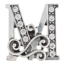 M Letter Filigree Scroll