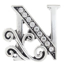 N Letter Filigree Scroll