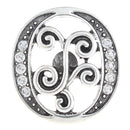 O Letter Filigree Scroll