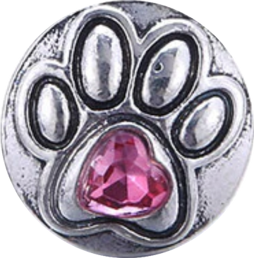 Paw Heart-Fuschia