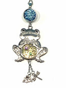 Custom Pewter/Gold Frog
