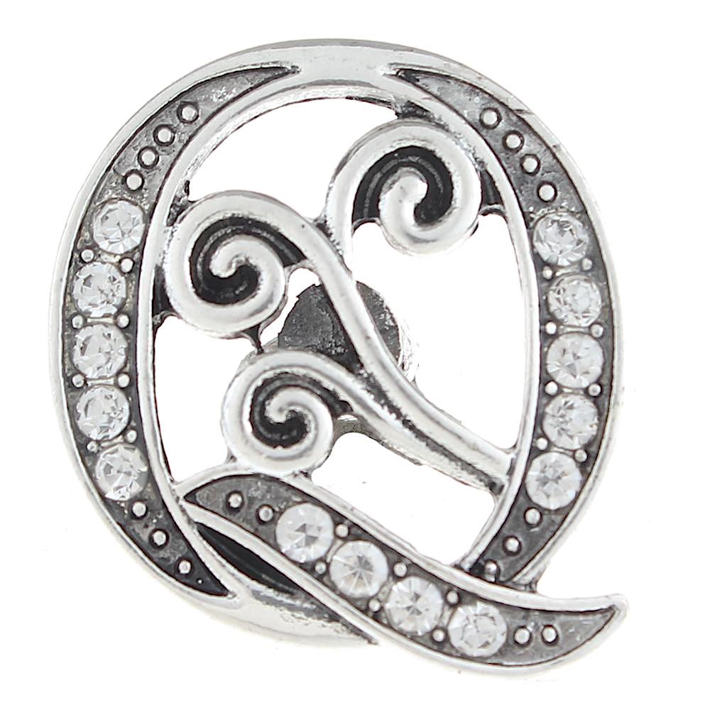 Q Letter Filigree Scroll