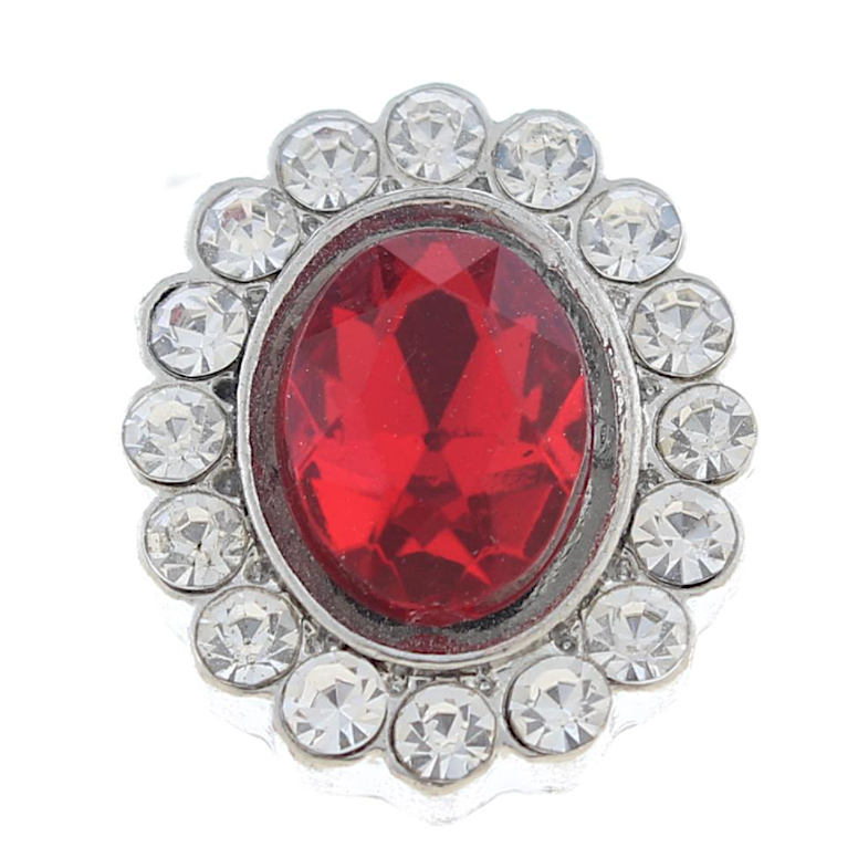 Ruby Red Oval Petite