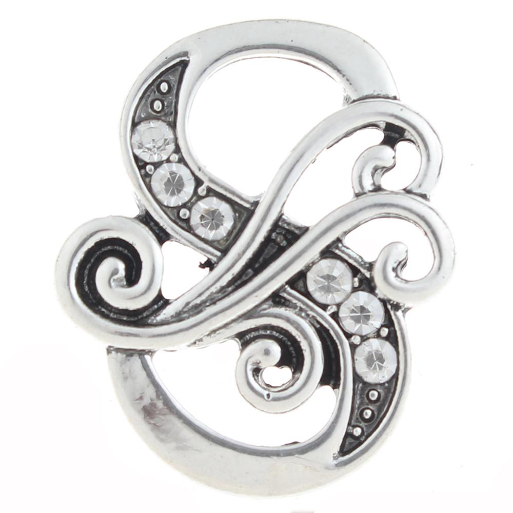 S Letter Filigree Scroll