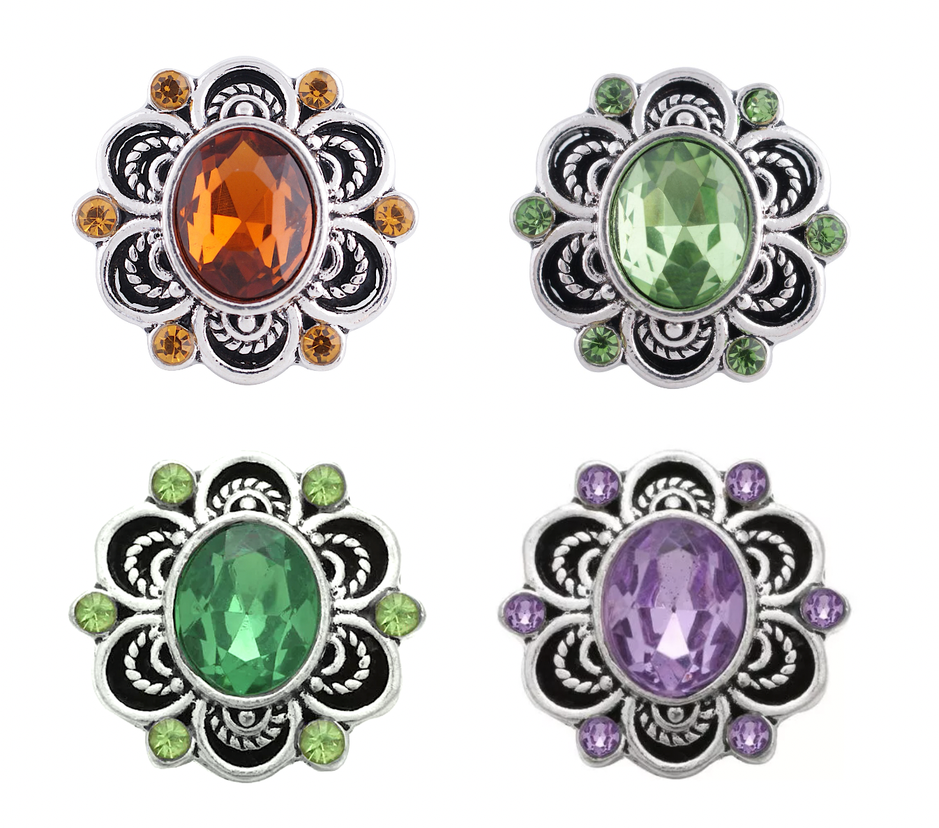 Amber Celtic Charm
