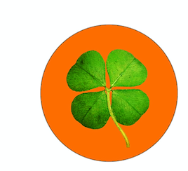 St. Patrick's Day Glass Dome #1