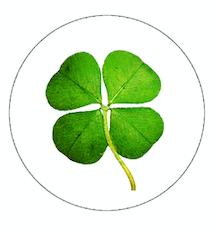St. Patrick's Day Glass Dome #2