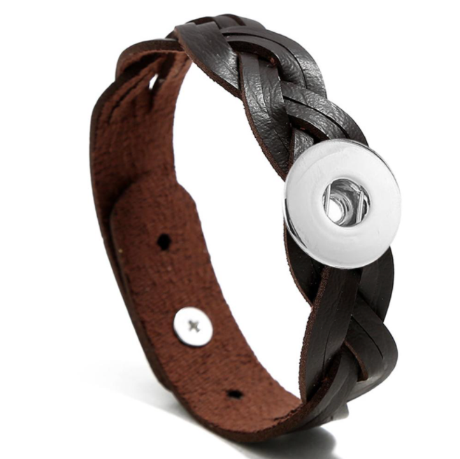 Brown Braided Bracelet