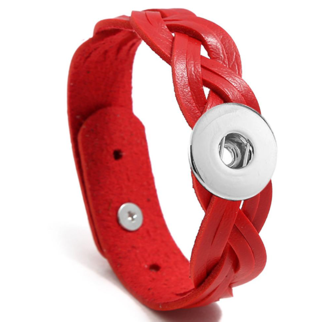 Red  Braided Bracelet