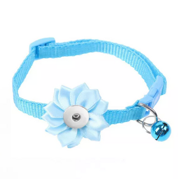Nylon Pet Collar - Light Blue