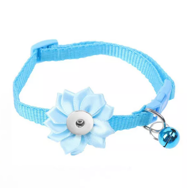 Nylon Pet Collar - Light Blue