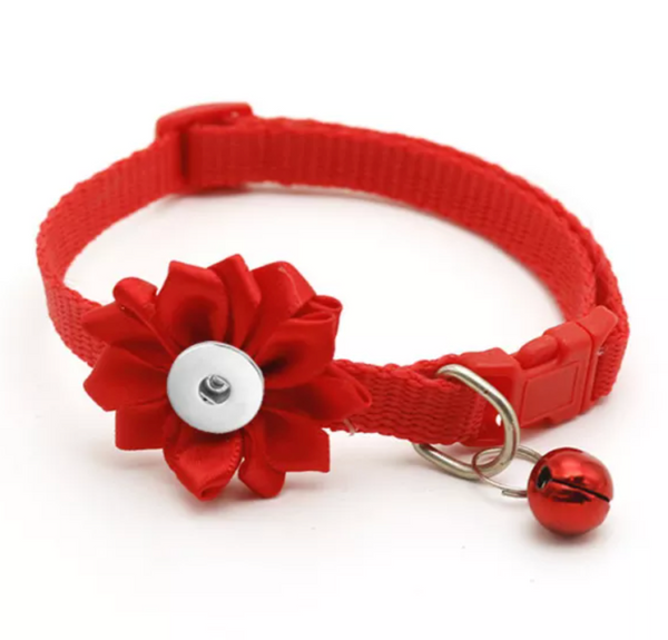 Nylon Pet Collar - Red