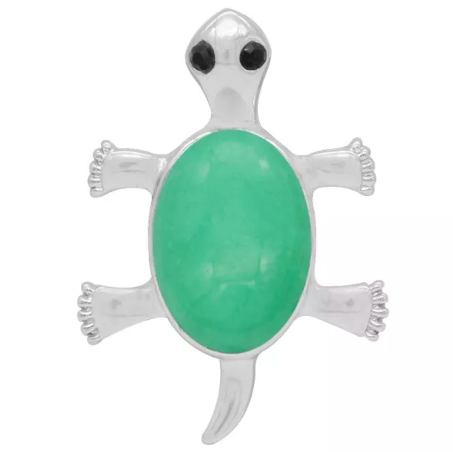 Green Aventurine Turtle