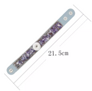 Blue Natural Stone Leather Bracelet