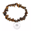 Natural Stone Bangle - Tigers Eye