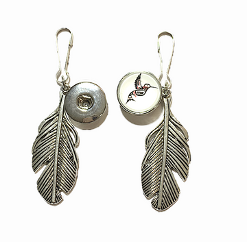 Zipper Pull - Eagle Feather