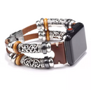 Apple Leather Watchband - Brown