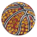 Crystal Baseball-Amber