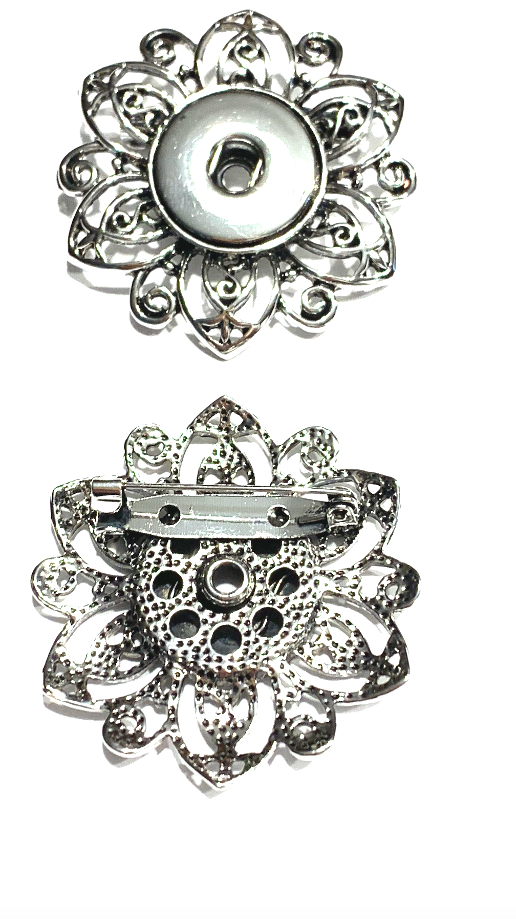 Filigree Petals Brooch