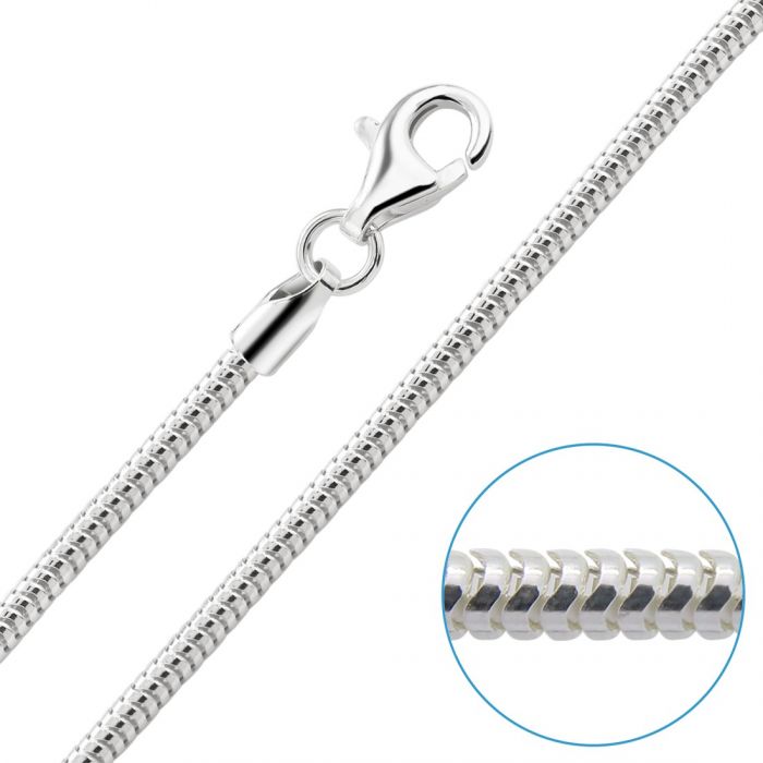 Snake Chain - Stainless Steel 18"