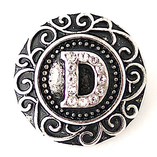 D Letter Crystals