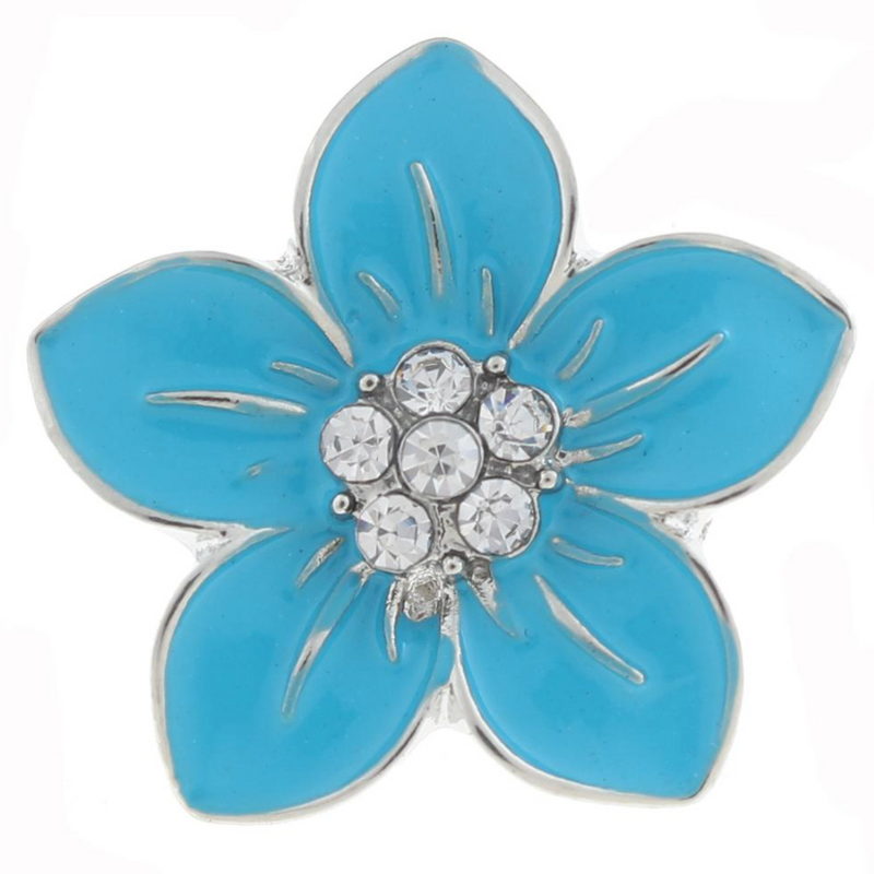 Arctic Snow  Flower - Blue