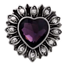 Amethyst Heart