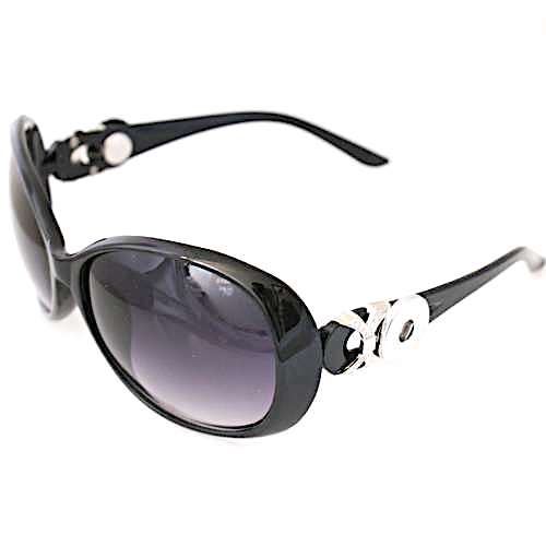 Black Cross Sunglasses