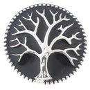 Tree of Life -  Black Enamel