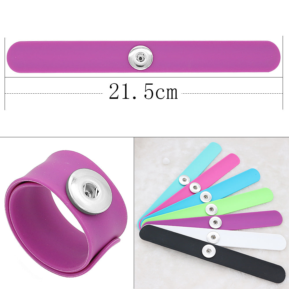 Child's Slap Bracelet - Dark  Lilac