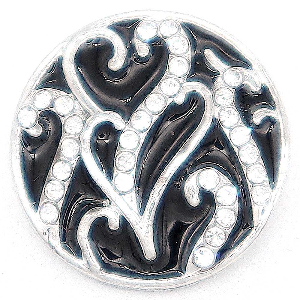 Entwined Hearts Black
