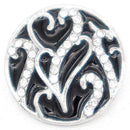 Entwined Hearts Black