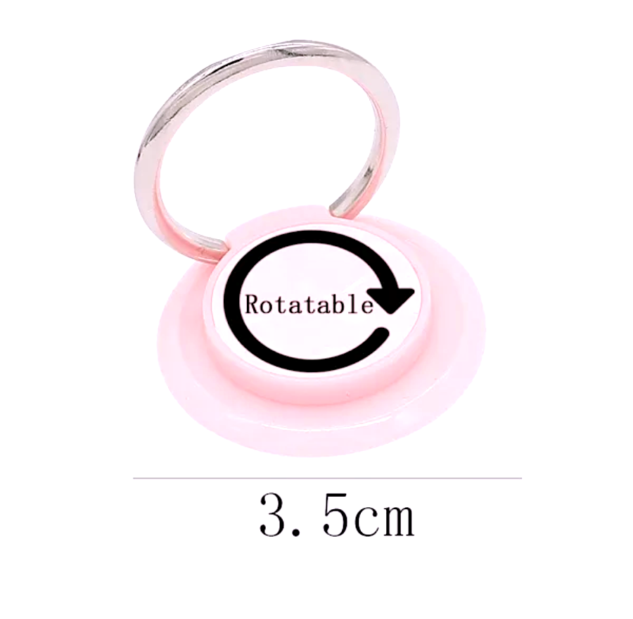Phone Mount Finger Grip Holder Pink