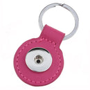 KeyChain Circle Fuchsia