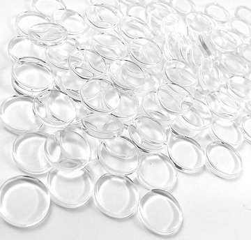 Transparent Glass Dome 12mm - 200
